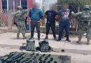 ASEGURAN DROGAS, ARMAS Y QUÍMICOS EN OPERATIVO EN CULIACÁN