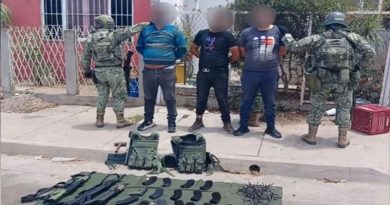 ASEGURAN DROGAS, ARMAS Y QUÍMICOS EN OPERATIVO EN CULIACÁN