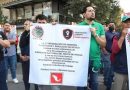 TRABAJADORES EN HUELGA DEL NACIONAL MONTE DE PIEDAD PIDEN APOYO CON VÍVERES Y DINERO