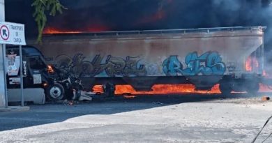 TREN Y PIPA CHOCAN EN QUERÉTARO