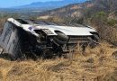VOLCADURA DE AUTOBÚS EN NAYARIT DEJA VARIOS MUERTOS Y LESIONADOS
