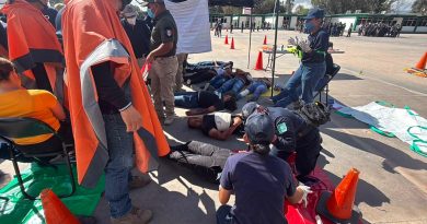 GOBIERNO ESTATAL REFUERZA LA PREPARACIÓN DE CORPORACIONES DE SEGURIDAD ANTE EMERGENCIAS