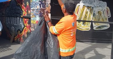 Gobierno de la Capital recupera la imagen urbana de Prolongación Muñoz con operativo de limpieza visual