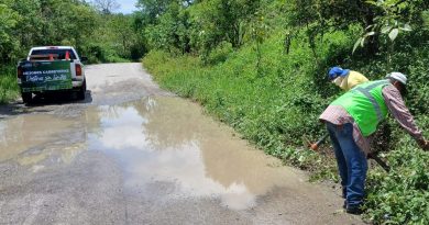 GOBIERNO ESTATAL EVALÚA CAMINOS AFECTADOS POR LLUVIAS EN LA HUASTECA