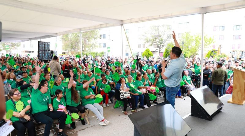 RICARDO GALLARDO LLEVA MÁS INFRAESTRUCTURA URBANA A VILLA DE POZOS