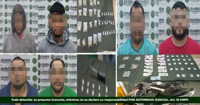 DETENIDOS CON SUSTANCIAS ILÍCITAS