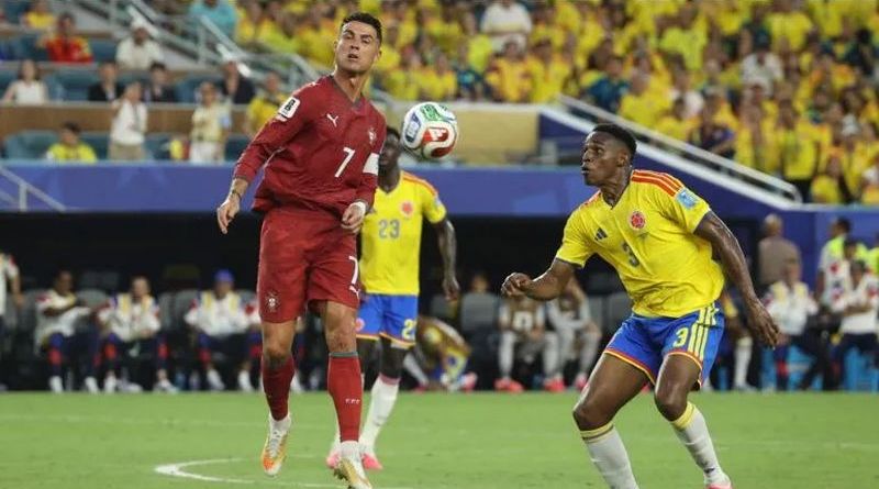 COLOMBIA EMPATA CON PORTUGAL Y AVANZA COMO LÍDER DEL GRUPO K