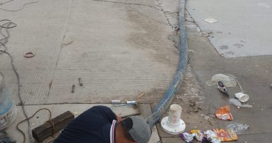 Interapas atiende fuga de agua y normaliza el servicio en la colonia Terremoto