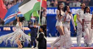 KATY PERRY, LISA Y ANITTA BRILLAN EN LA CEREMONIA INAUGURAL DEL MUNDIAL EN EU