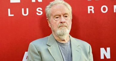 RIDLEY SCOTT RECIBIRÁ UN OSCAR HONORÍFICO
