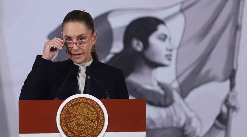 SHEINBAUM: NARCOTRÁFICO NO ES MOTIVO PARA PERMITIR LA INTERVENCIÓN DE EU