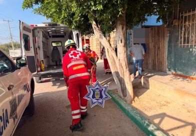 POLICÍA MUNICIPAL ATIENDEN REPORTE DE VIOLENCIA DOMESTICA Y ENCUENTRAN A MUJER LESIONADA