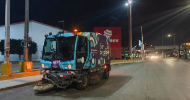 Gobierno de la Capital realiza labores de limpieza en diversas vialidades