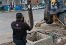 Gobierno de la Capital realiza trabajos de limpieza y desazolve en colector pluvial de Coronel Romero