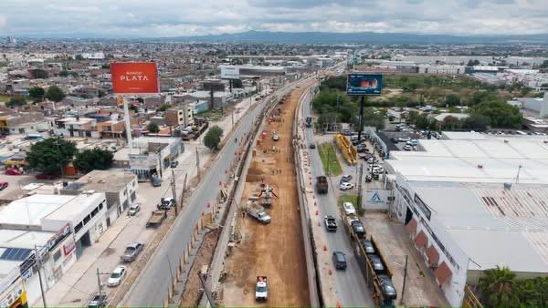 PASO INFERIOR DE CIRCUITO POTOSÍ Y AV DE LAS TORRES QUEDARÁ LISTO PARA FENAPO