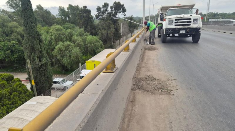 GOBIERNO DEL ESTADO MANTIENE CONSERVACIÓN PERMANENTE EN CIRCUITO POTOSÍ