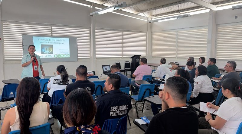 PERSONAL PENITENCIARIO SE CAPACITA PARA MEJORAR LA REINSERCIÓN SOCIAL