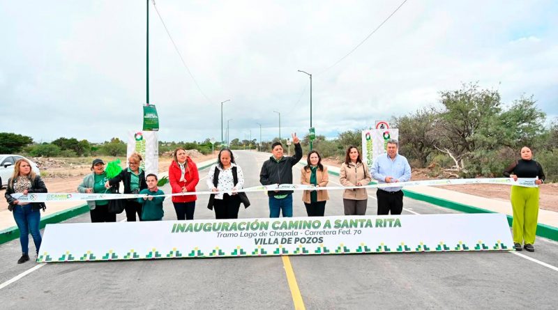 RICARDO GALLARDO ENTREGA VÍA ALTERNA DE VILLA DE POZOS
