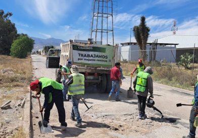 GOBIERNO ESTATAL REHABILITA EJES DE LA ZONA INDUSTRIAL