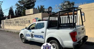 POLICÍA MUNICIPAL REFUERZA VIGILANCIA EN INSTITUCIONES EDUCATIVAS