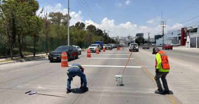 Gobierno de la Capital llama a respetar la nueva señalización en avenida Chapultepec para fortalecer la seguridad vial