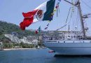 BUQUE CUAUHTÉMOC REGRESA AL MAR; ZARPA TRAS ACCIDENTE EN 2025
