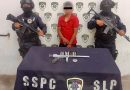 Policía de la Capital detiene a un hombre en posesión de un arma de fabricación casera