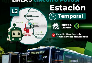 DESDE HOY, REDMETRO AJUSTA RECORRIDO DE LA LÍNEA 3