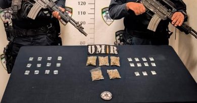 Policía de la Capital suma otro decomiso de droga en su estrategia contra el narcomenudeo