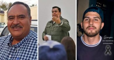 IDENTIFICAN A 9 DE LOS 10 VÍCTIMAS ASESINADAS EN ZACATECAS; ENTRE ELLOS EL EXALCALDE DE SOMBRERETE