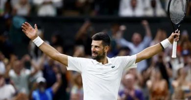 NOVAK DJOKOVIC AVANZA A SEMIFINALES EN WIMBLEDON AL VENCER A FELIX AUGER-ALIASSIME