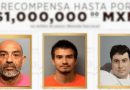 OFRECEN HASTA UN MILLÓN DE PESOS POR CADA UNO DE LOS TRES REOS FUGADOS EN SONORA