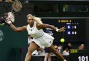 SERENA WILLIAMS CAE CON ORGULLO EN WIMBLEDON