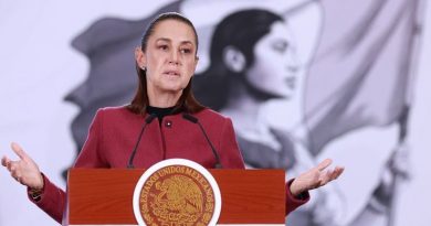SHEINBAUM SEÑALA DE MONTAJE EL VIDEO DE ‘LOS MAYOS’ SOBRE ASESINATOS EN ZACATECAS