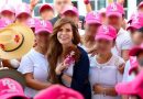 EL GOBERNADOR RICARDO GALLARDO Y GLORIA TREVI LLEVAN ESPERANZA A LA PILA