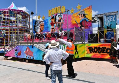 PROTECCIÓN CIVIL REFUERZA INSPECCIONES EN LOS JUEGOS MECÁNICOS DE LA FENAPO
