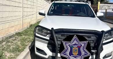 RECUPERA POLICÍA MUNICIPAL CAMIONETA ROBADA
