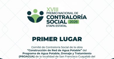 COMITÉS CIUDADANOS SON RECONOCIDOS POR VIGILAR EL USO DE RECURSOS PÚBLICOS