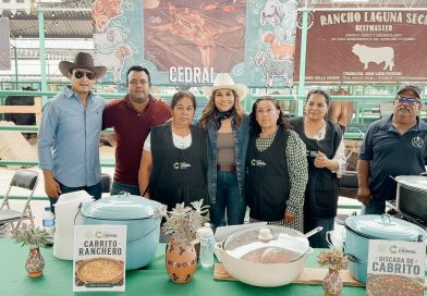 CEDRAL PRESENTE EN LA FENAPO; LLEVA SU RIQUEZA GANADERA Y GASTRONÓMICA