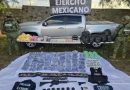 ASEGURAN CASI 15 MIL DOSIS DE METANFETAMINA Y ARMAS EN DURANGO