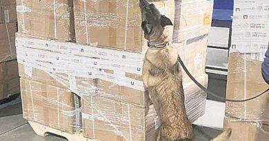 ASEGURAN DOS MILLONES DE CIGARROS PIRATAS EN EL AICM