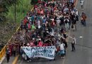 CARAVANA DE MIGRANTES SALE DE CHIAPAS HACIA LA CIUDAD DE MÉXICO
