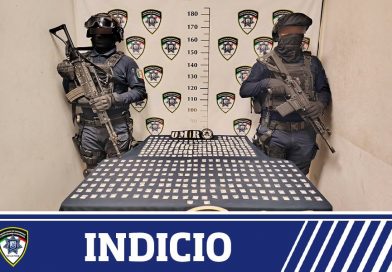 Guardia Municipal asegura 390 dosis de droga en Infonavit Morales