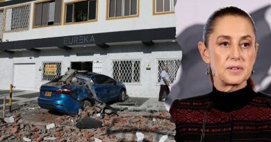 MÉXICO OFRECE APOYO A COLOMBIA TRAS FUERTE SISMO DE 7.4