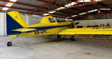 SEMAR CATEA RANCHO ‘HUACHICOLERO’ EN CAMPECHE; INCAUTA AVIONETA Y ARMAS