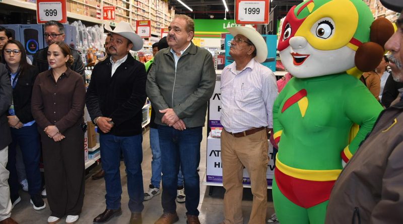 GOBIERNO CUMPLE EN INVERSIÓN Y EMPLEO CON NUEVA BODEGA AURRERA EN AHUALULCO