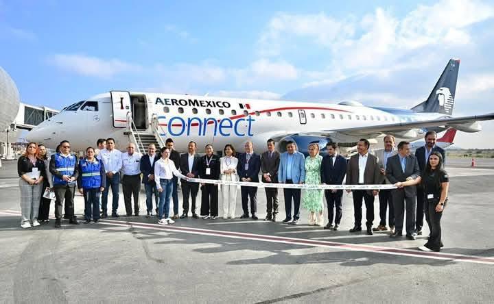 EL GOBERNADOR RICARDO GALLARDO LLEVA A SAN LUIS POTOSÍ A MAYOR CONECTIVIDAD AÉREA