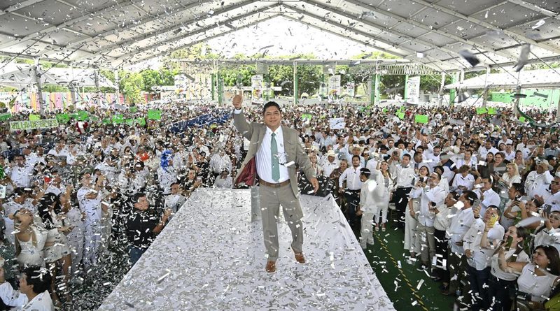 RICARDO GALLARDO LLEVA SU QUINTO INFORME DE RESULTADOS A RIOVERDE; CONSOLIDA CINCO AÑOS DE TRANSFORMACIÓN DE SAN LUIS POTOSÍ