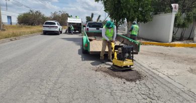 GOBIERNO DEL ESTADO INTENSIFICA REHABILITACIÓN DE EJES EN LA ZONA INDUSTRIAL