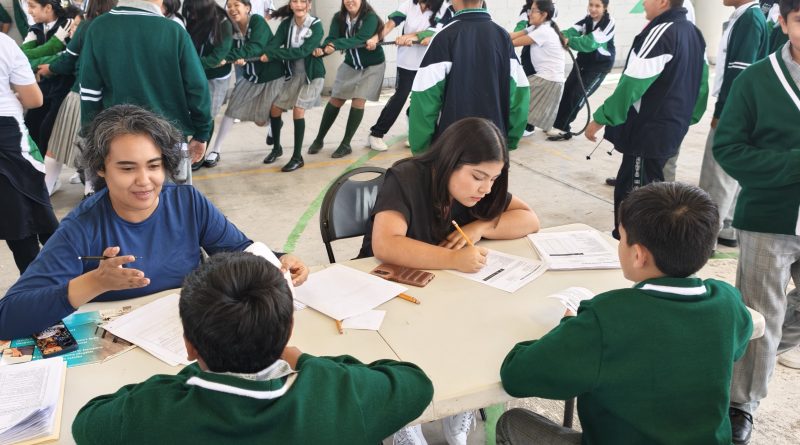 MÁS DE 500 JÓVENES PARTICIPAN EN FERIA ESTATAL DE PREVENCIÓN